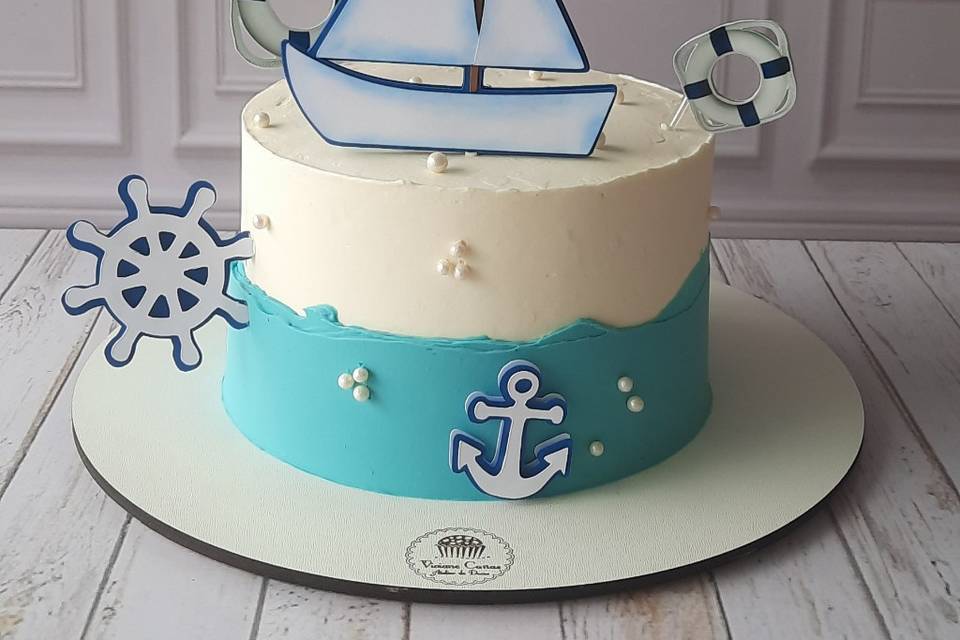 Bolo em buttercream