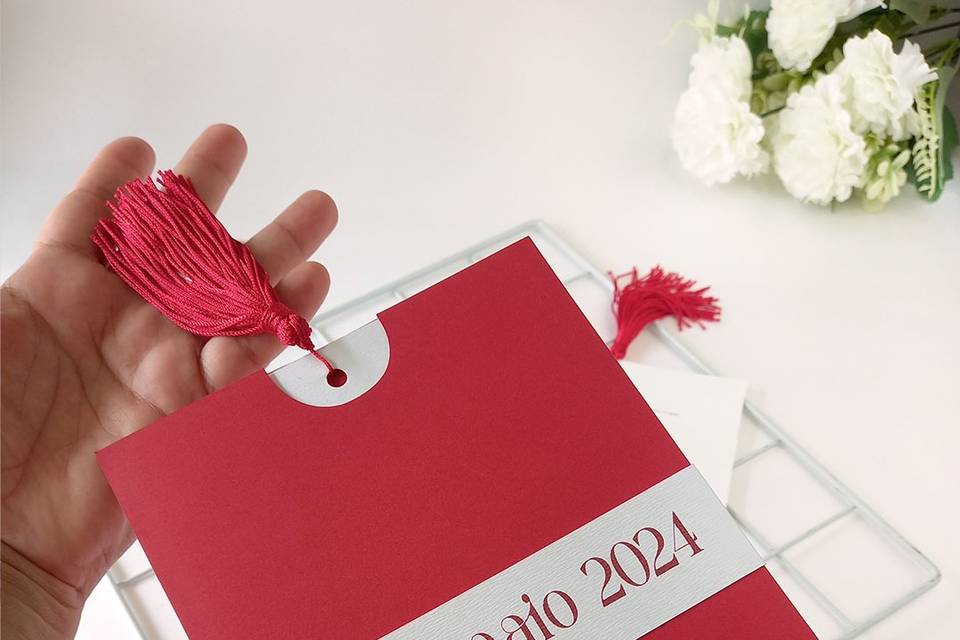 Convite tassel