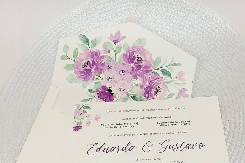 Envelope com impressão