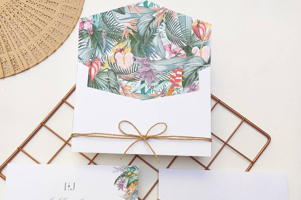 Tropical envelope forrado