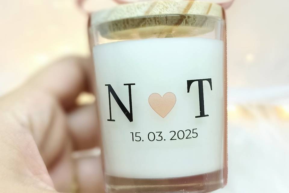 Vela Aromática Personalizada