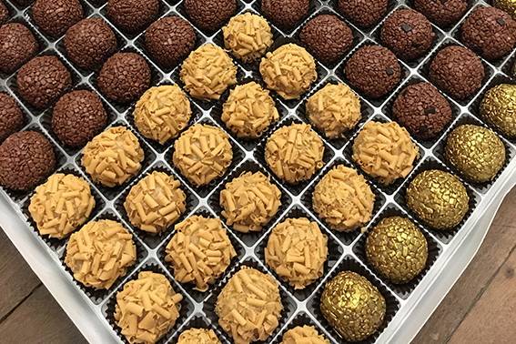 Brigadeiros diversos