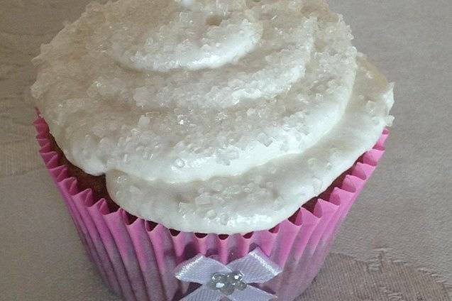 Cupcakes com topper