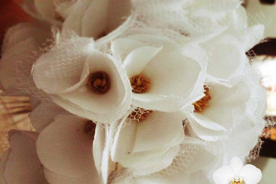 Orquídea Branca Flores e Buquês