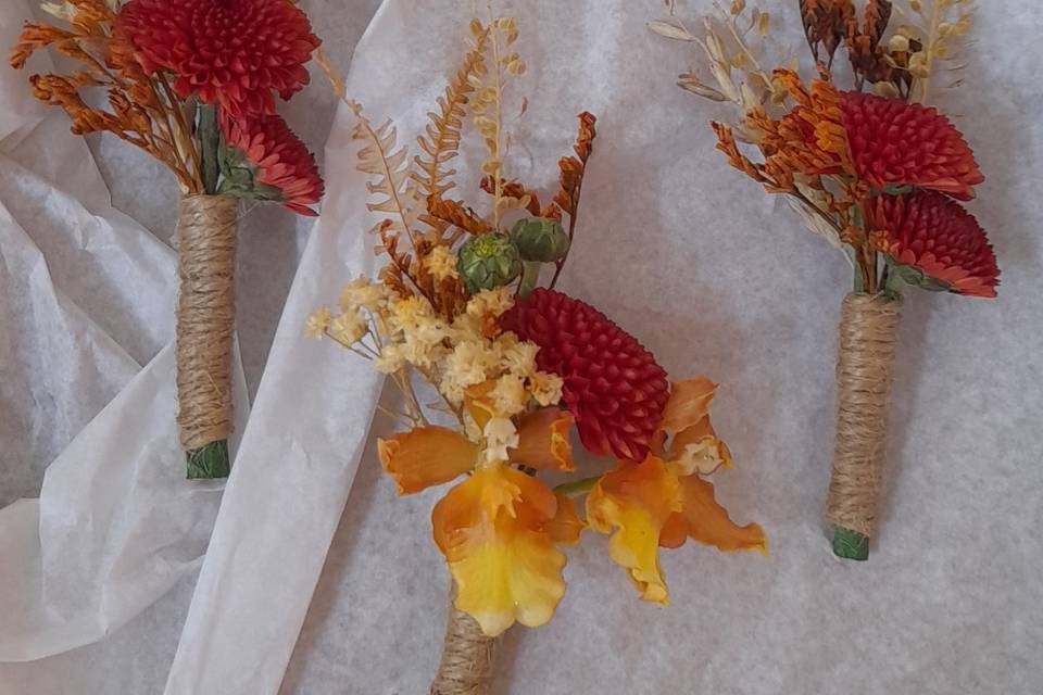 Flores de lapela