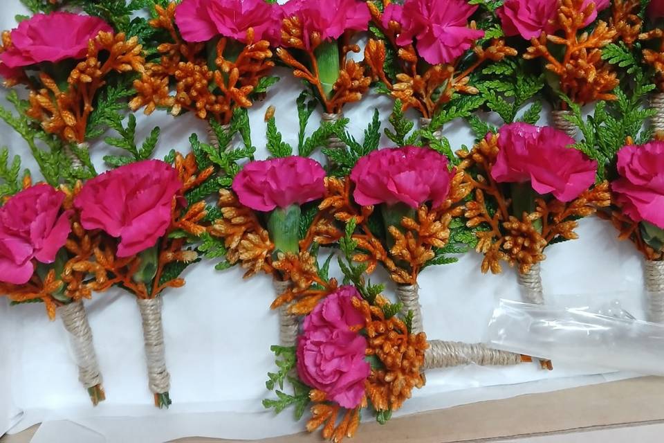 Flores de lapela
