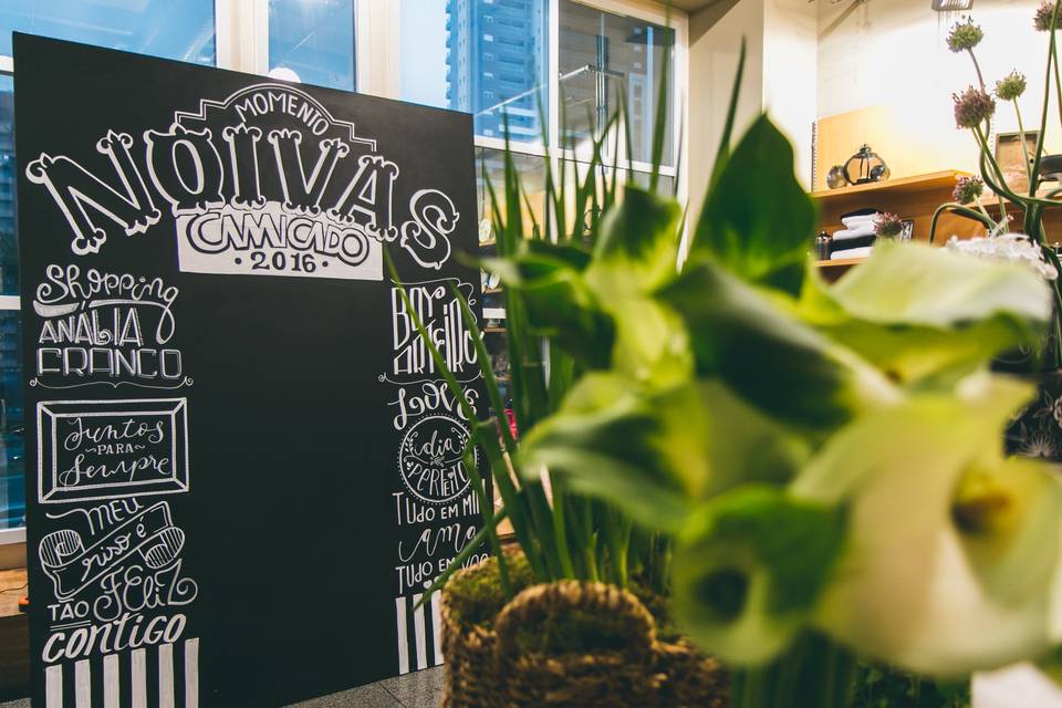 Chalkboard para eventos