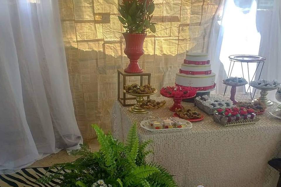 Mesa de doces Mini wedding