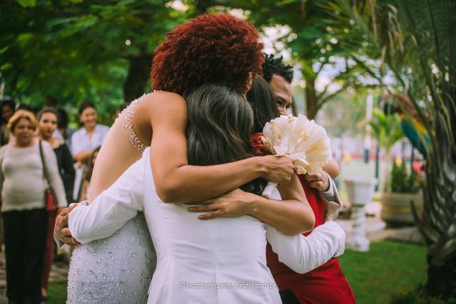 O carinho da noiva