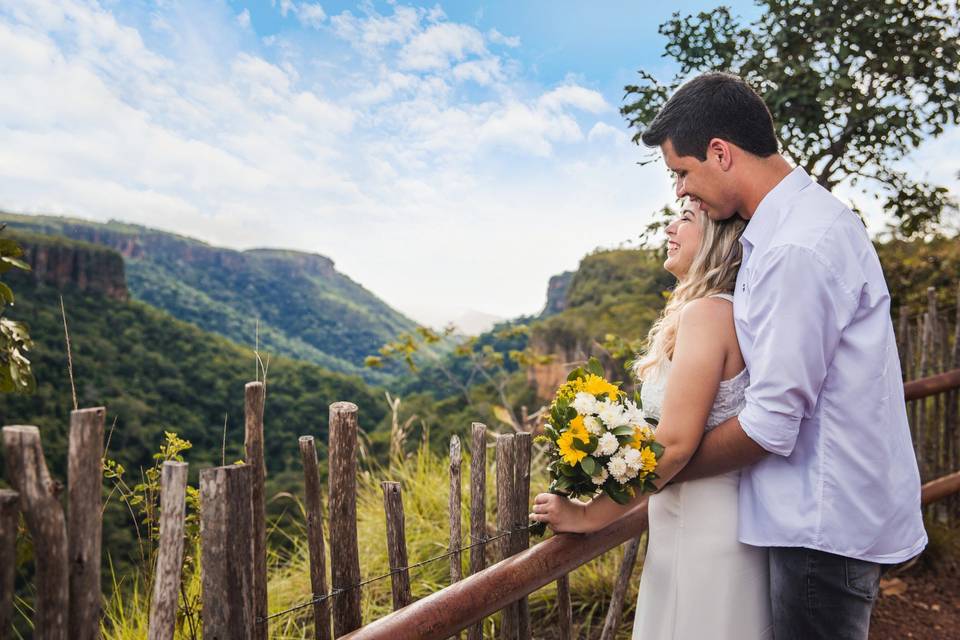 Ensaio de casal Véu de Noiva