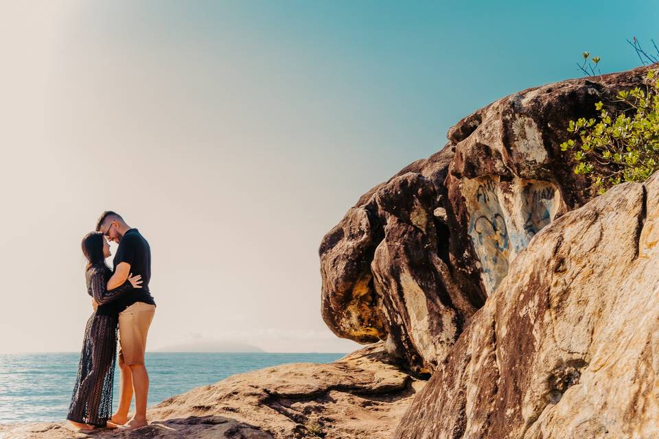 Ensaio na praia