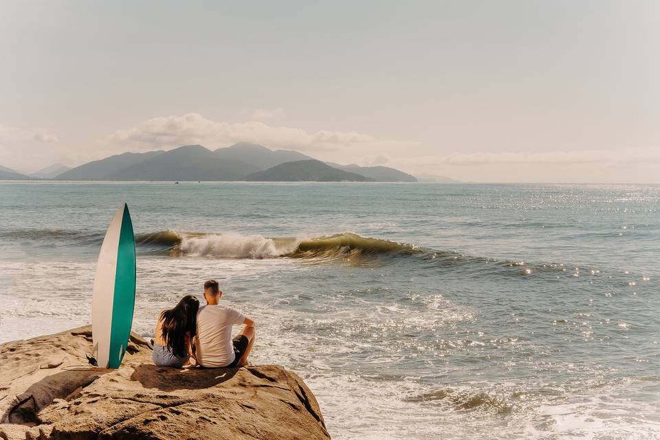 Ensaio na praia