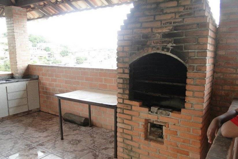 Área de churrasco