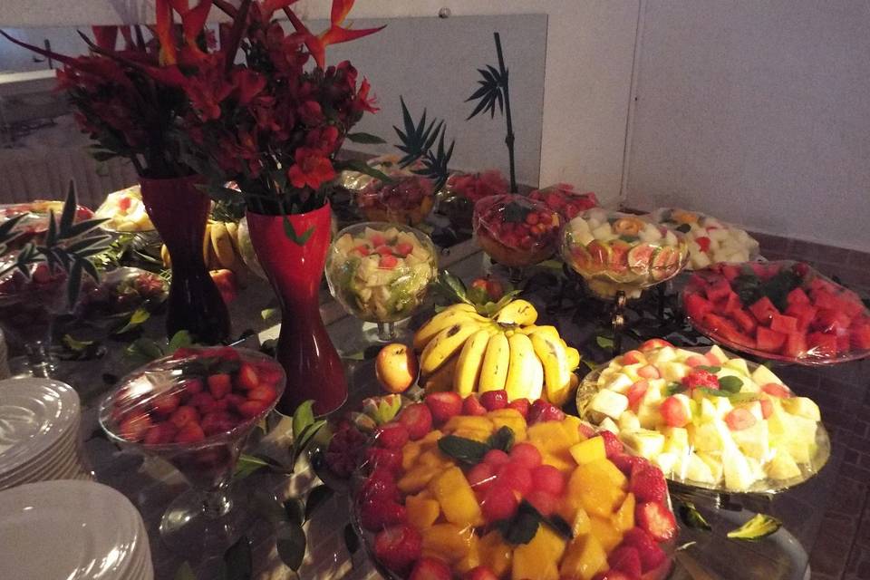 Mesa de frutas