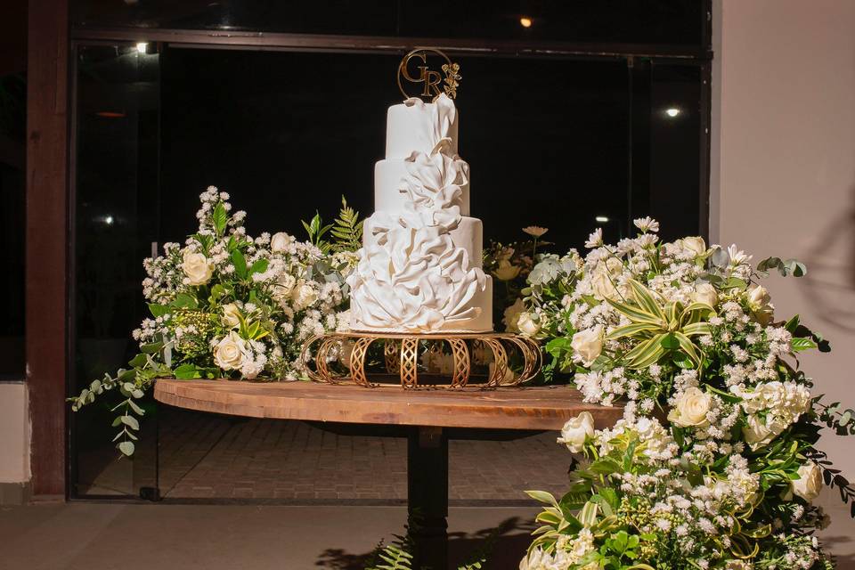 Casamento flores branca natura