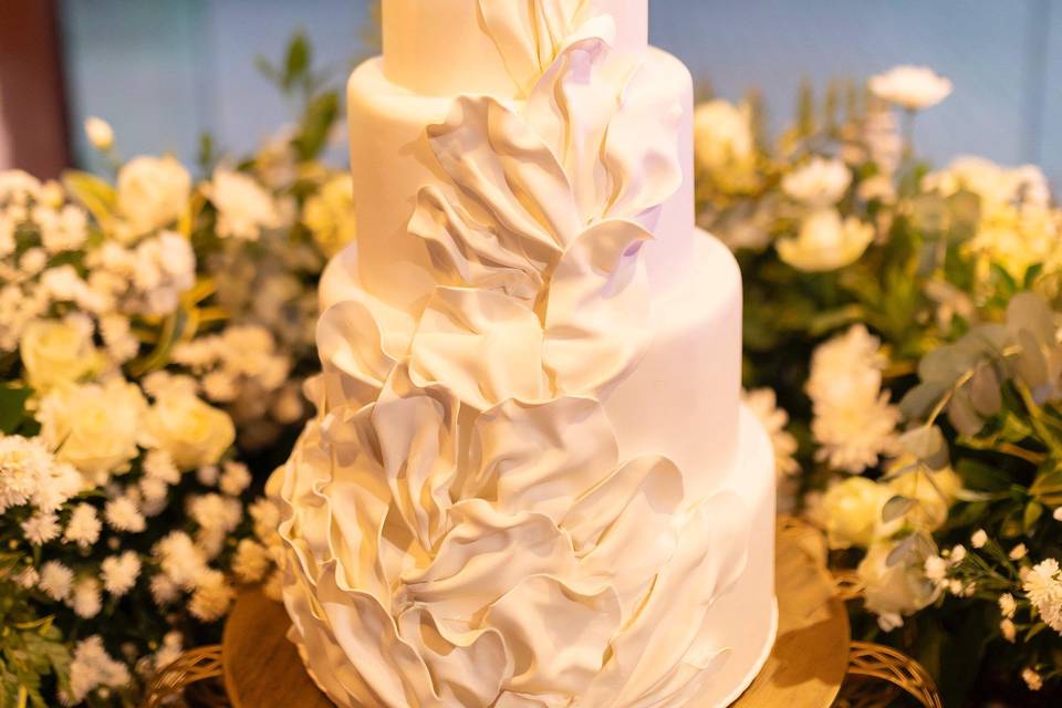 Casamento flores branca natura