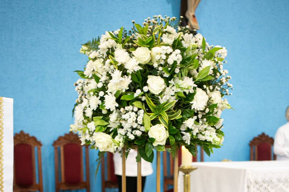 Arranjo grande floral.