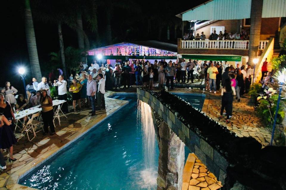 Área da Piscina