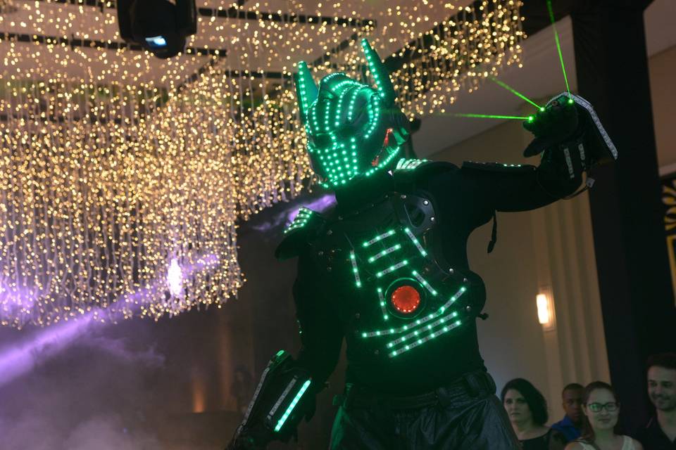 Robô laser