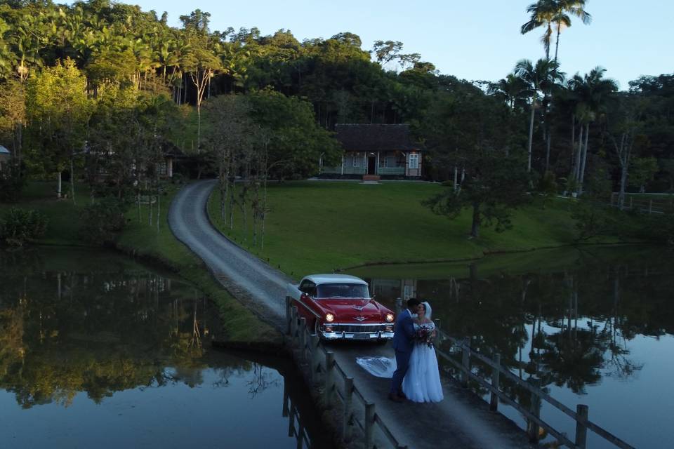 Fotos em frente ao Carro