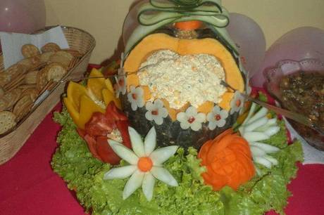 Detalhes com frutas