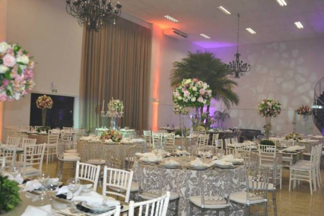 Decoração das mesas