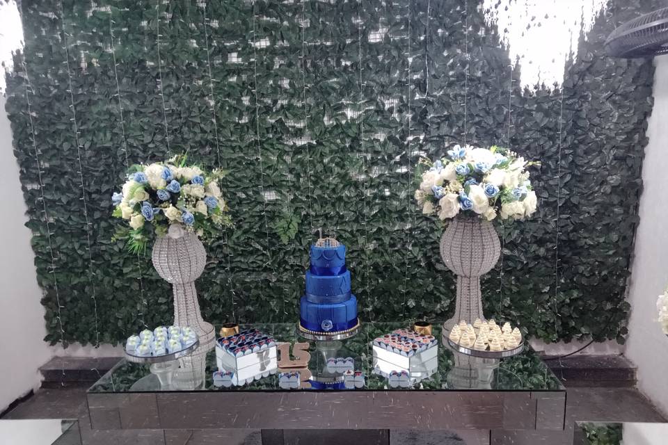 Mesa debutante buffet floratta