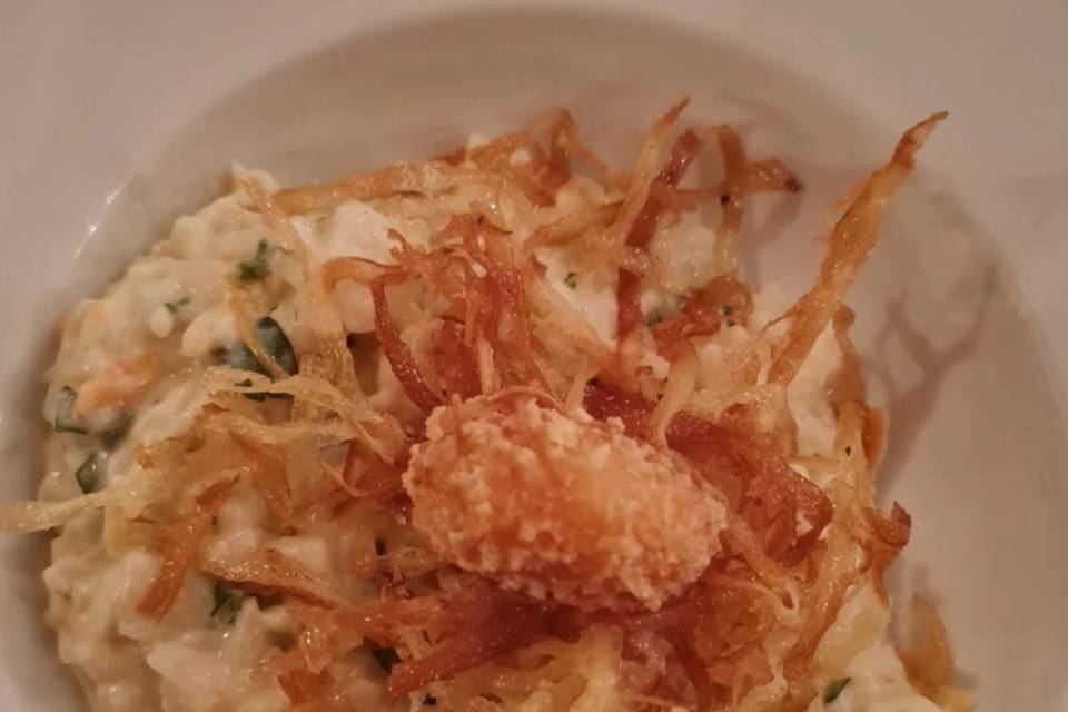 Risoto flores na varanda
