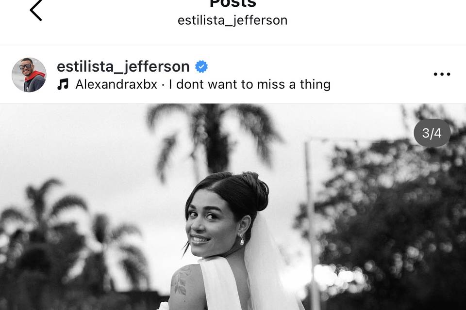 Estilista Jefferson Moreira