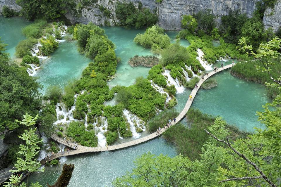 Plitvicka Jezera na Croácia
