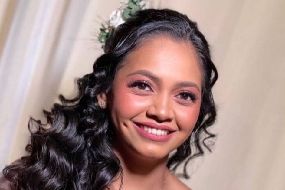 Penteado semi preso