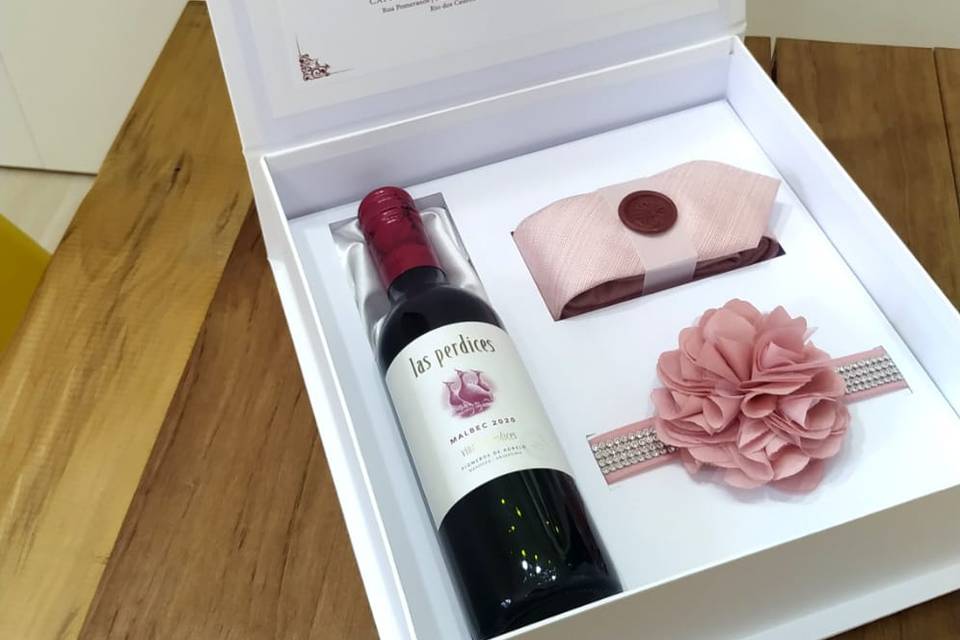Caixa Padrinhos de Casamento