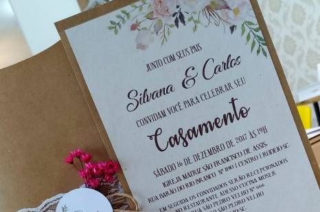 Alfarth convites de casamento