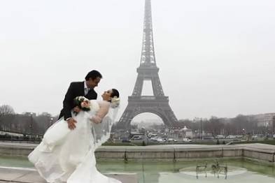 Noivos en Paris