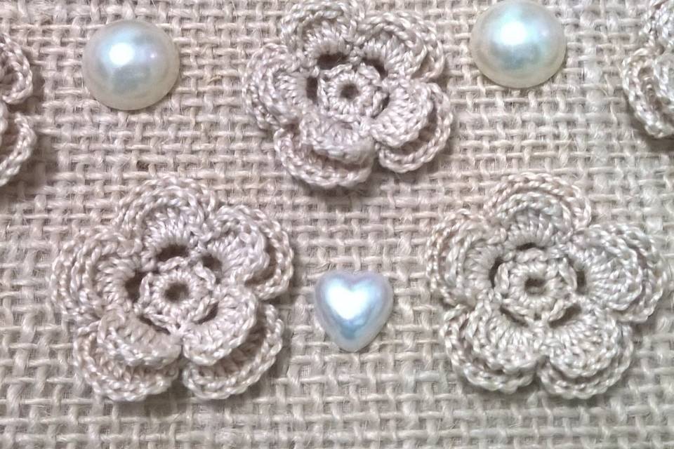 Flores de crochê