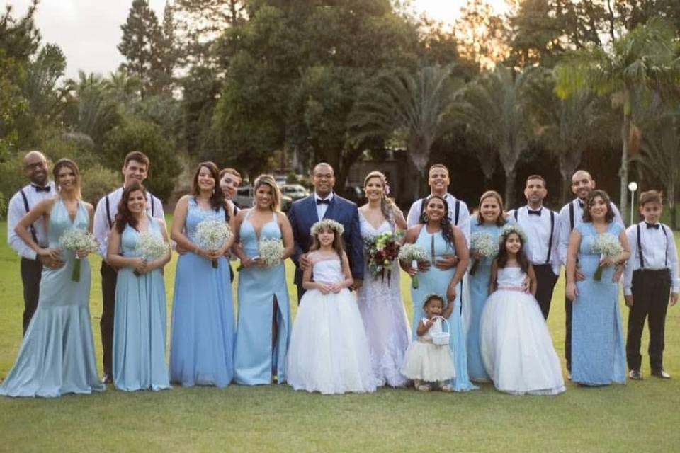 Corsage para cabelo