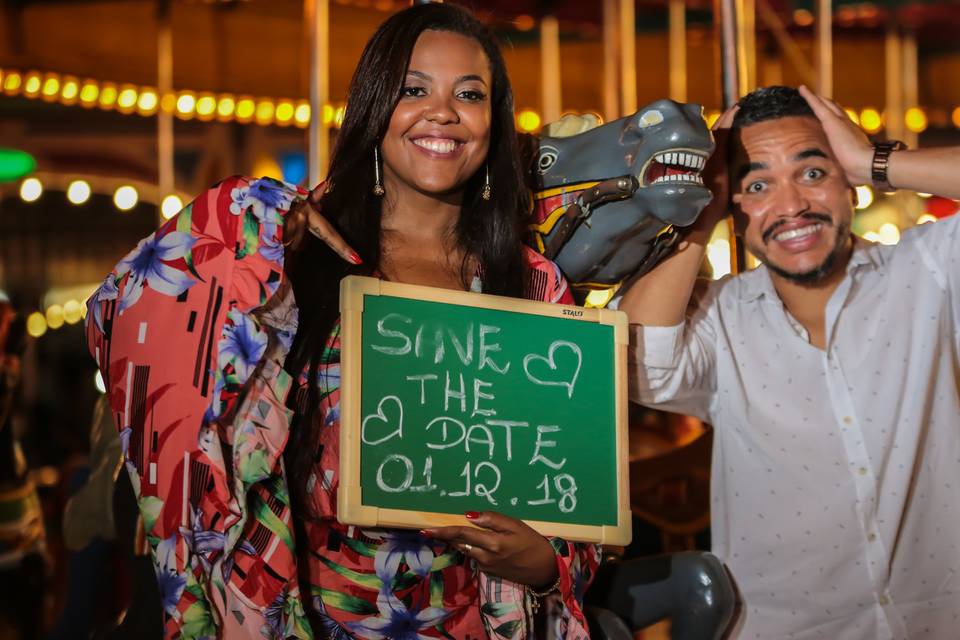 Save the date do casamento
