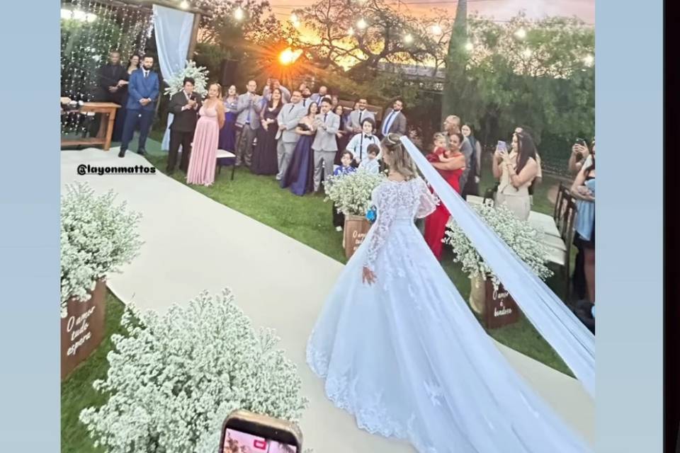 casamento ao ar livre