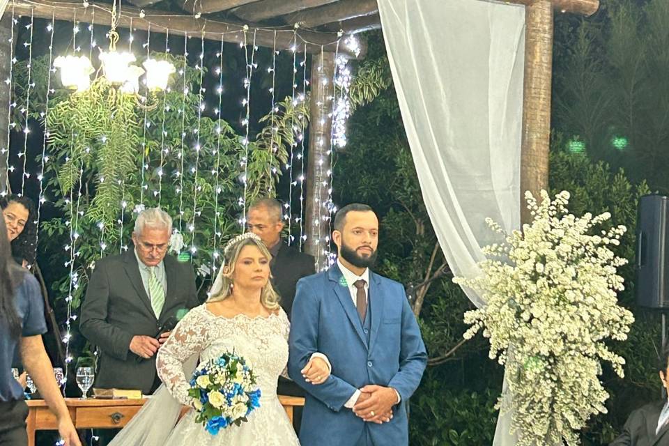 casamento ao ar livre