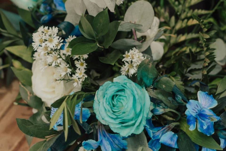 Decoração mesa do bolo