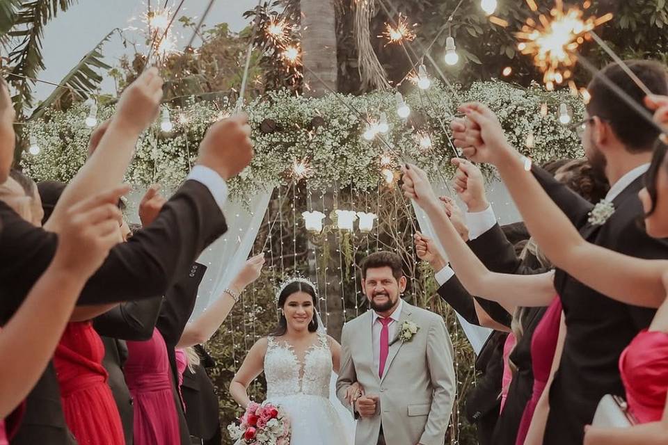 casamento por do sol