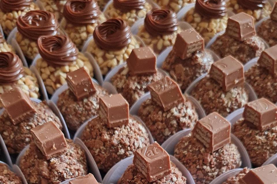 Brigadeiro kit kat