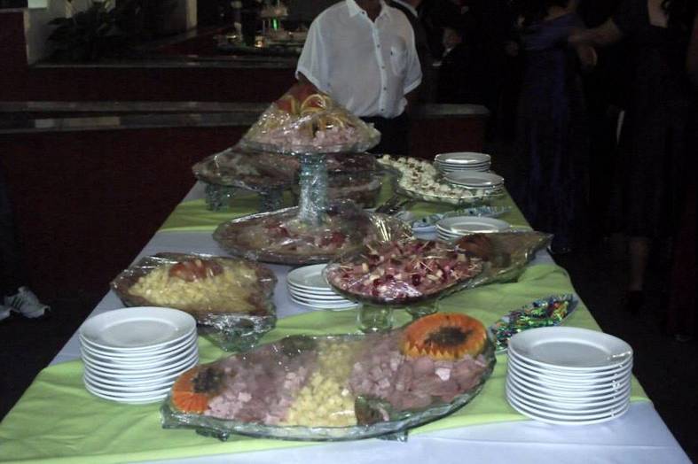 Mesa do buffet