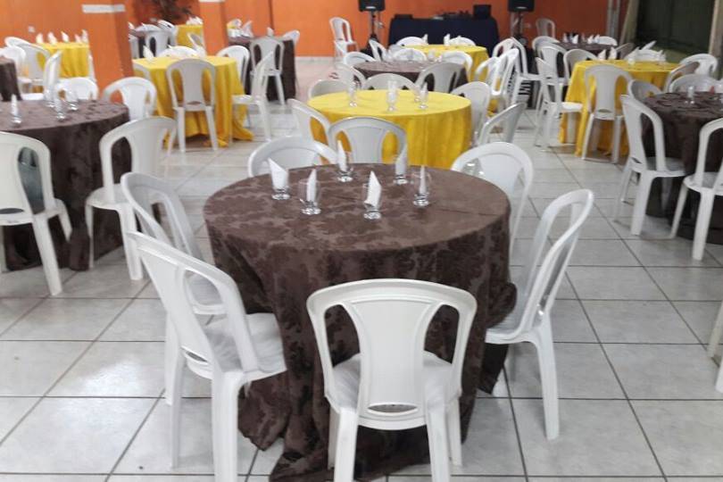 Mesa dos convidados