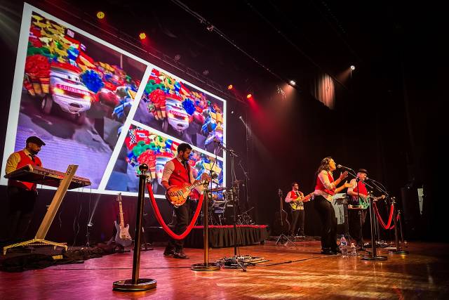 Show com produção cinematograf
