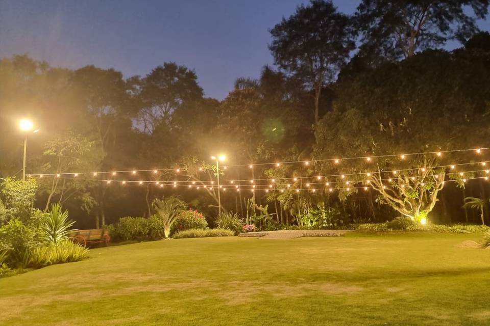 Varal de luzes