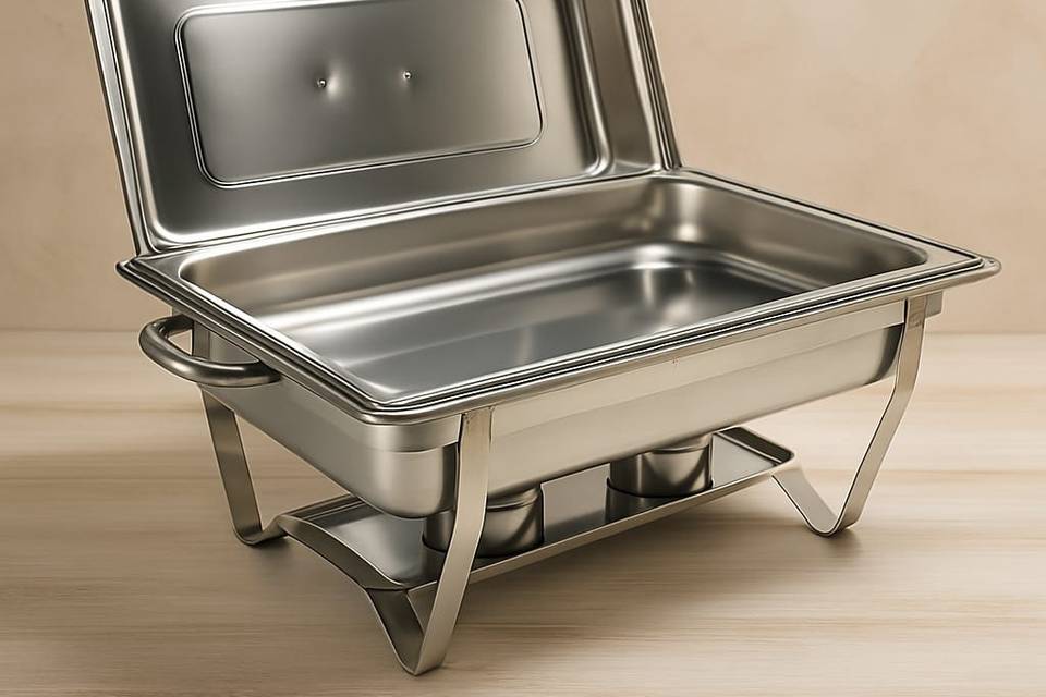 Rechaud de inox 11L