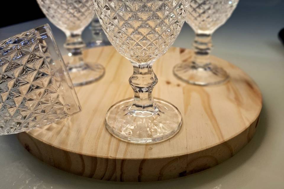 Taça de vidro