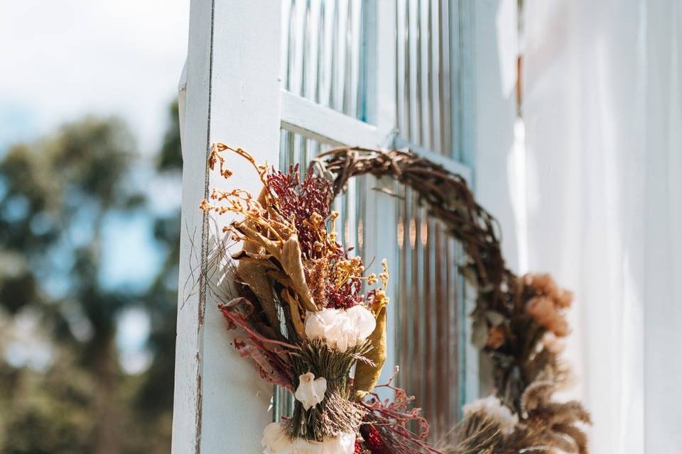 Porta de entrada cerimônia