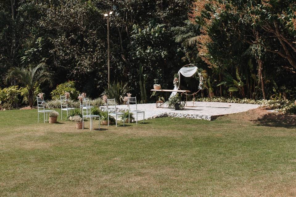 Área de cerimônia